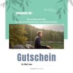 Wertgutschein für Meditation mit Mirco